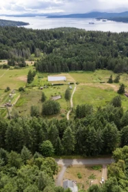 Front Yard Photo of 303 Wood Dale Drive, Mayne Island, BC