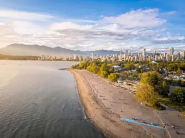 Aerial View of 2057 Cypress Street, Vancouver, BC