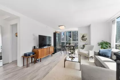 Primary Bedroom Photo of 1506 1238 Melville Street, Vancouver, BC