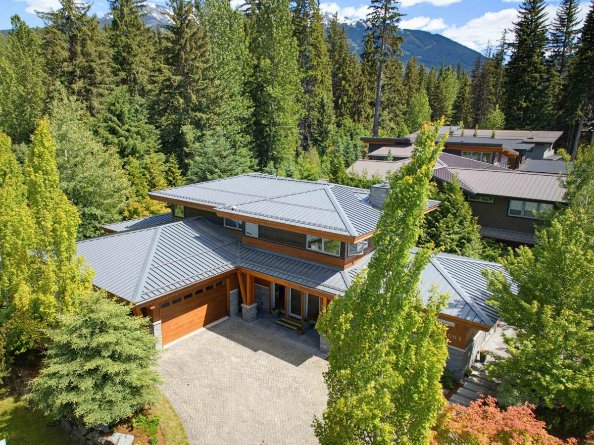 Exterior Rear Photo of 8003 Cypress Place, Whistler, BC