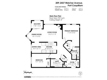 Office / Den Photo of 209 2437 Welcher Avenue, Port Coquitlam, BC