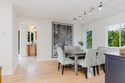 Dining Area Photo of 5620 Mintie Road, Halfmoon Bay, BC