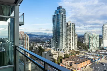 Aerial View of 1909 4688 Kingsway, Burnaby, BC