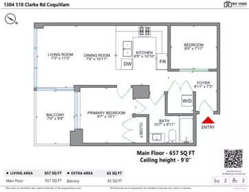 Fitness Center Photo Near 1304 518 Clarke Road, Coquitlam, BC