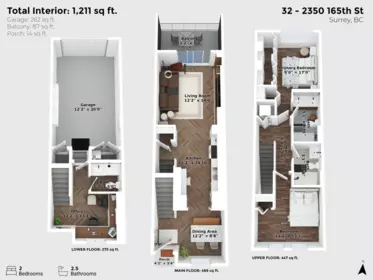 Playground / Recreational Area Near 32 2350 165 Street, Surrey, BC