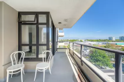 Outdoor Deck Photo of 808 8160 Lansdowne Road, Richmond, BC