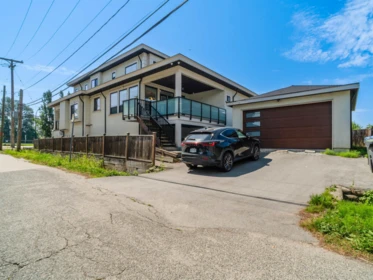 Aerial View of 501 Ewen Avenue, New Westminster, BC