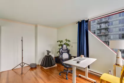 Bedroom 2 Photo of 602 1042 Nelson Street, Vancouver, BC
