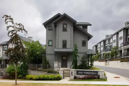Exterior Rear Photo of 100 1310 Mitchell Street, Coquitlam, BC