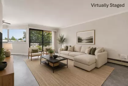 Living Room Photo of 403 31955 Old Yale Road, Abbotsford, BC