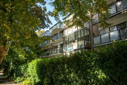 Backyard Photo of 202 1535 Nelson Street, Vancouver, BC