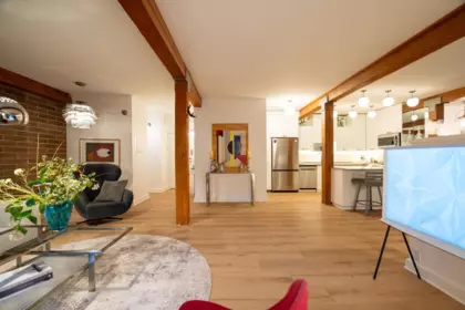 Dining Area Photo of 202 1535 Nelson Street, Vancouver, BC