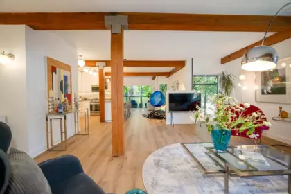 Family Room Photo of 202 1535 Nelson Street, Vancouver, BC
