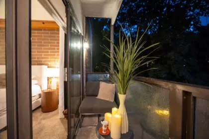 Outdoor Deck Photo of 202 1535 Nelson Street, Vancouver, BC