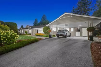 Exterior Rear Photo of 885 Margaree Place, West Vancouver, BC