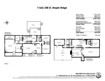 Exterior Rear Photo of 11626 248 Street, Maple Ridge, BC