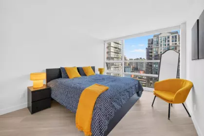 Primary Bedroom Photo of 1110 1050 Burrard Street, Vancouver, BC