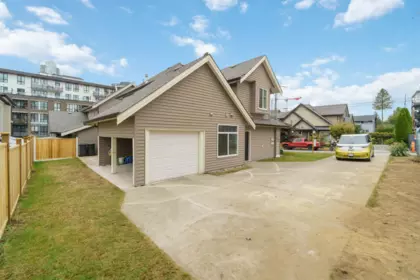 Backyard Photo of 702 Grover Avenue, Coquitlam, BC