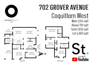 Front Yard Photo of 702 Grover Avenue, Coquitlam, BC