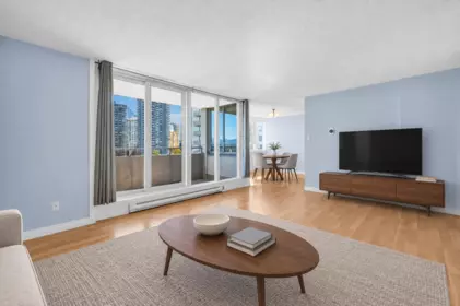 Living Room Photo of 1206 4160 Sardis Street, Burnaby, BC