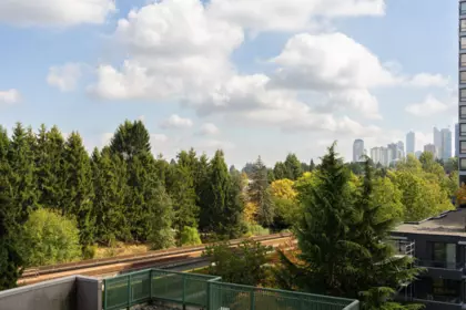 Aerial View of 809 5189 Gaston Street, Vancouver, BC
