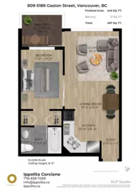 Community Amenities Photo (Clubhouse) of 809 5189 Gaston Street, Vancouver, BC