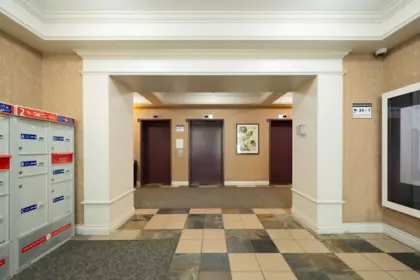 Hallway Photo of 809 5189 Gaston Street, Vancouver, BC