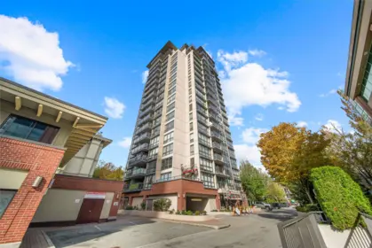Exterior Rear Photo of 805 2959 Glen Drive, Coquitlam, BC