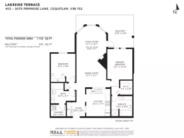 402 3075 Primrose Lane, Coquitlam, BC, Coquitlam — Apartment/Condo for sale