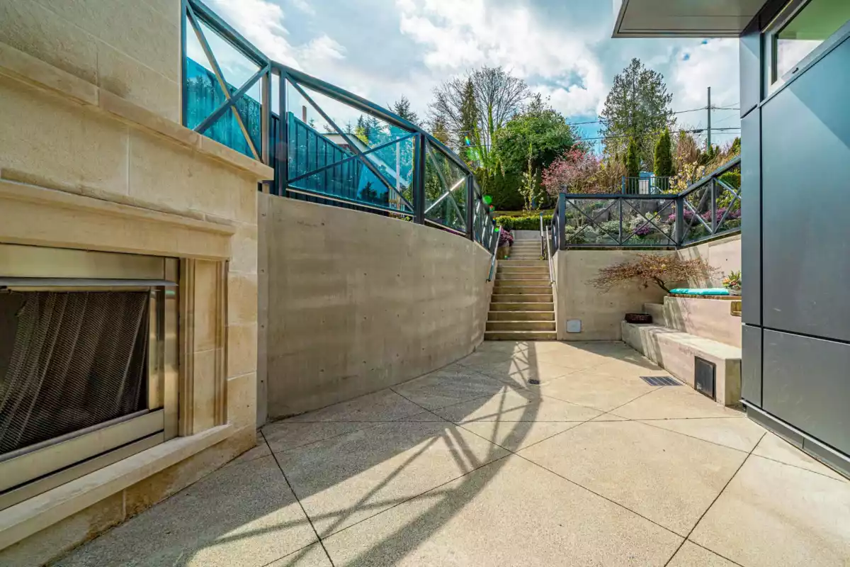 Backyard Photo of 4350 Locarno Crescent, Vancouver, BC