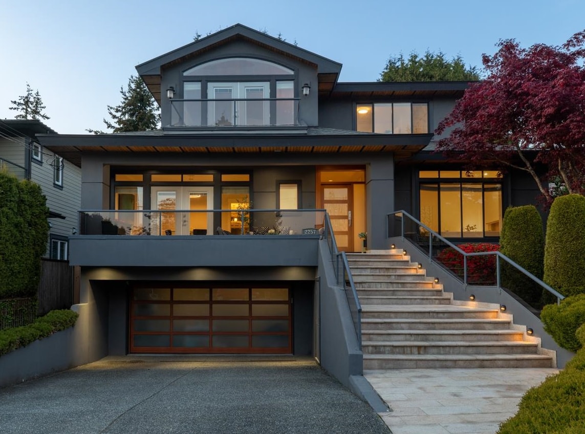 Exterior Front Photo of 2257 Fulton Avenue, West Vancouver, BC