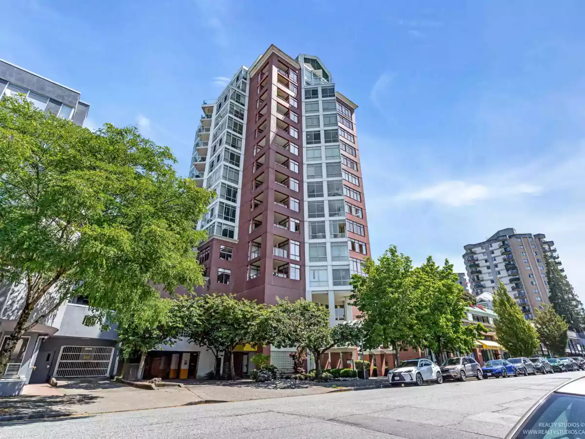 Aerial View of 903 130 E 2nd Street, North Vancouver, BC