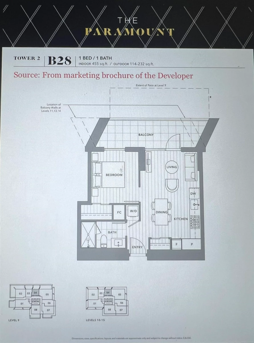 Backyard Photo of 1004 6328 No. 3 Road, Richmond, BC