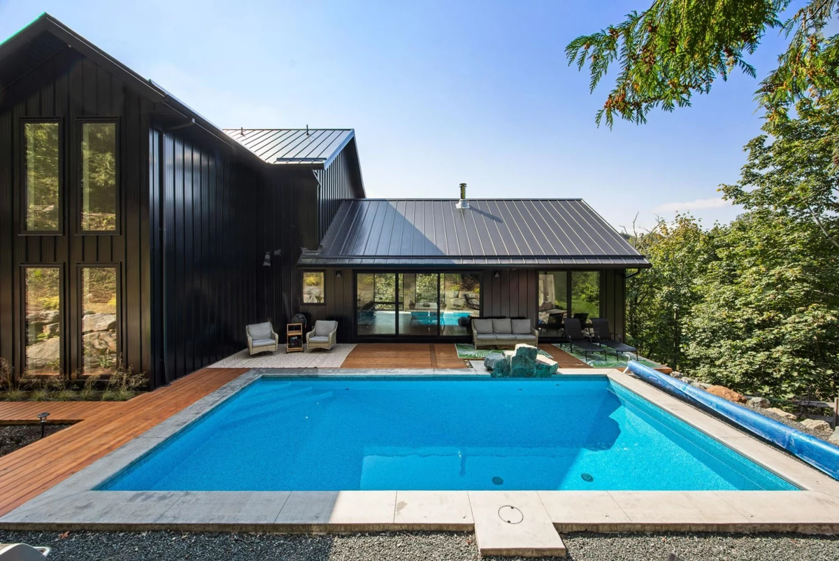 Aerial View of 48811 Elk View Road, Chilliwack, BC