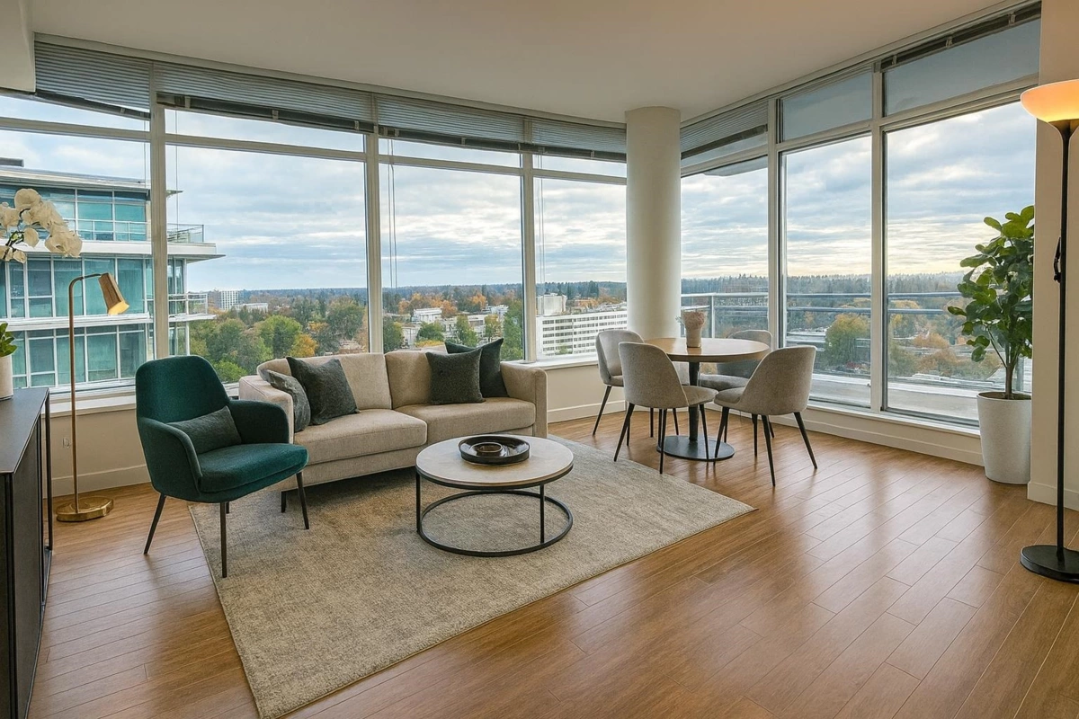 Exterior Rear Photo of 1708 5900 Alderbridge Way, Richmond, BC