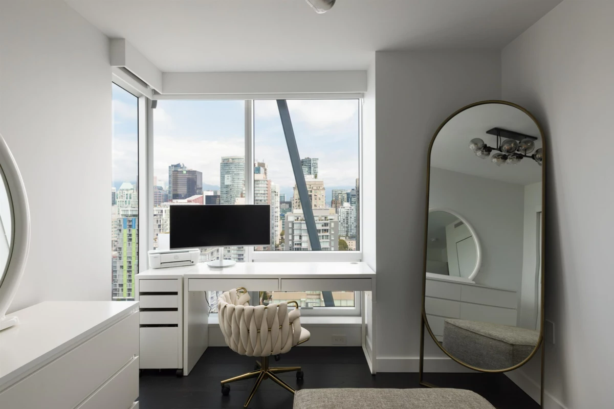 Outdoor Deck Photo of 2504 1111 Richards Street, Vancouver, BC