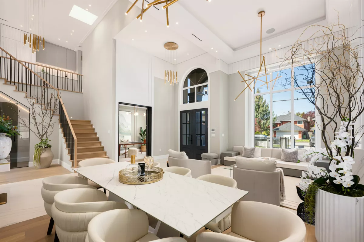 Dining Area Photo of 6120 Maple Road, Richmond, BC