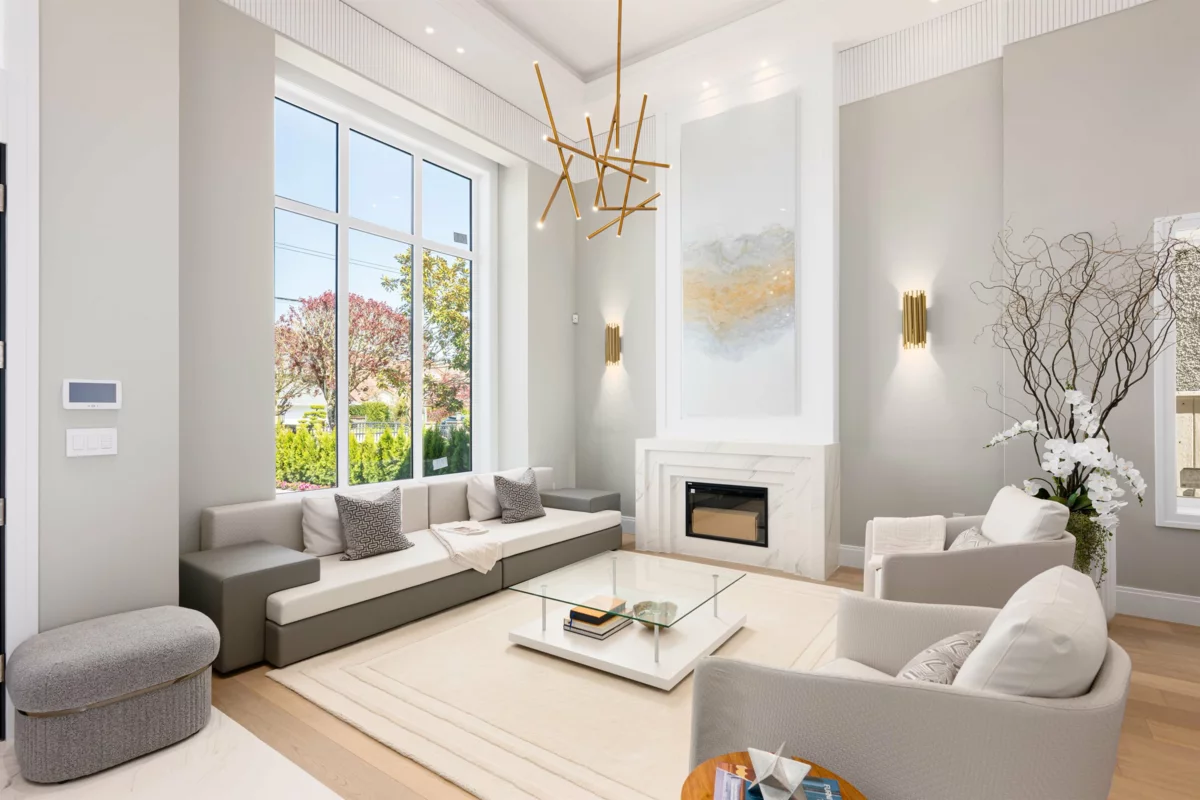 Living Room Photo of 6120 Maple Road, Richmond, BC