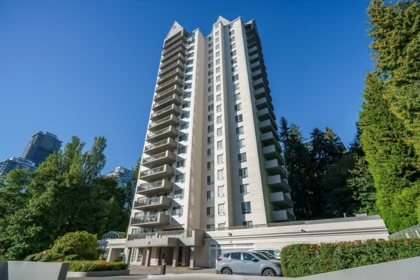 Exterior Rear Photo of 1203 545 Austin Avenue, Coquitlam, BC