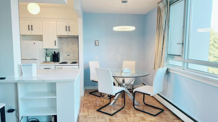 Kitchen Island Photo of 502 1850 Comox Street, Vancouver, BC