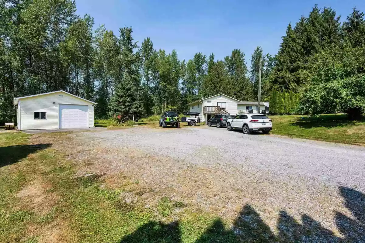 Aerial View of 6277 256 Street, Langley, BC