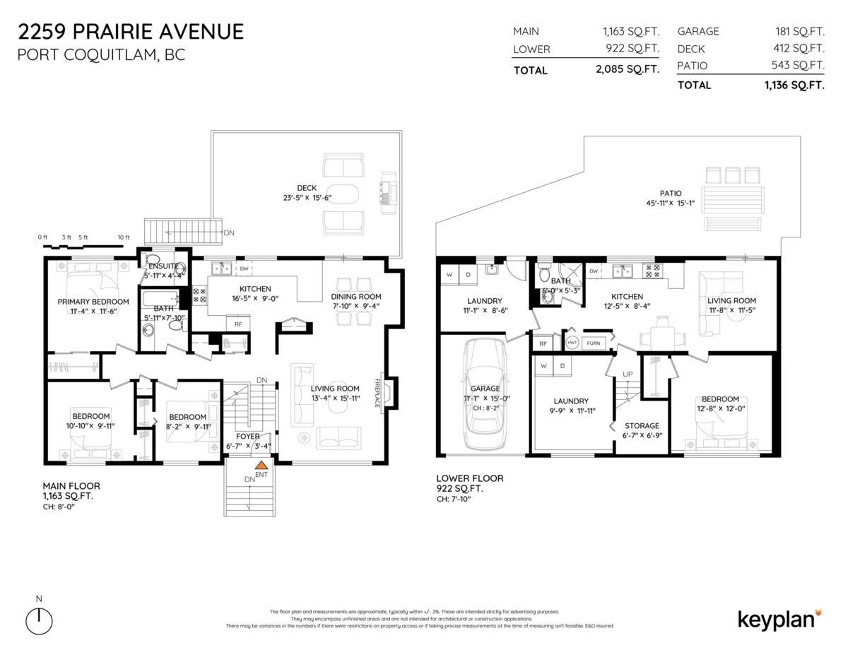 Outdoor Deck Photo of 2259 Prairie Avenue, Port Coquitlam, BC
