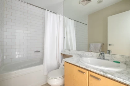 Basement Recreation Room Photo of PH2 1288 W Georgia Street, Vancouver, BC
