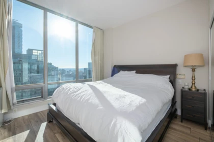 Bedroom 3 Photo of PH2 1288 W Georgia Street, Vancouver, BC