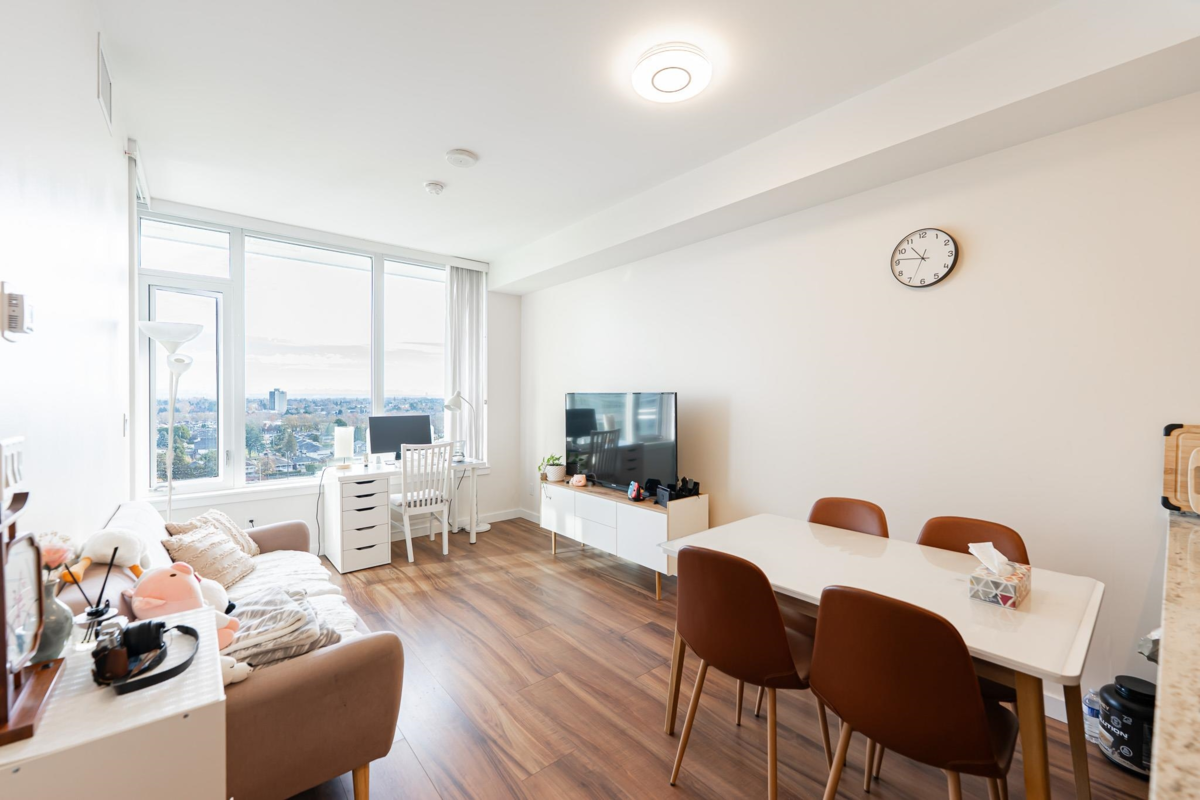 Aerial View of 1704 3333 Sexsmith Road, Richmond, BC