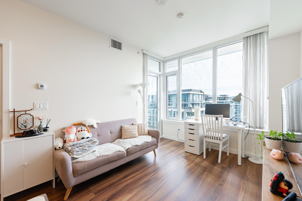 Backyard Photo of 1704 3333 Sexsmith Road, Richmond, BC