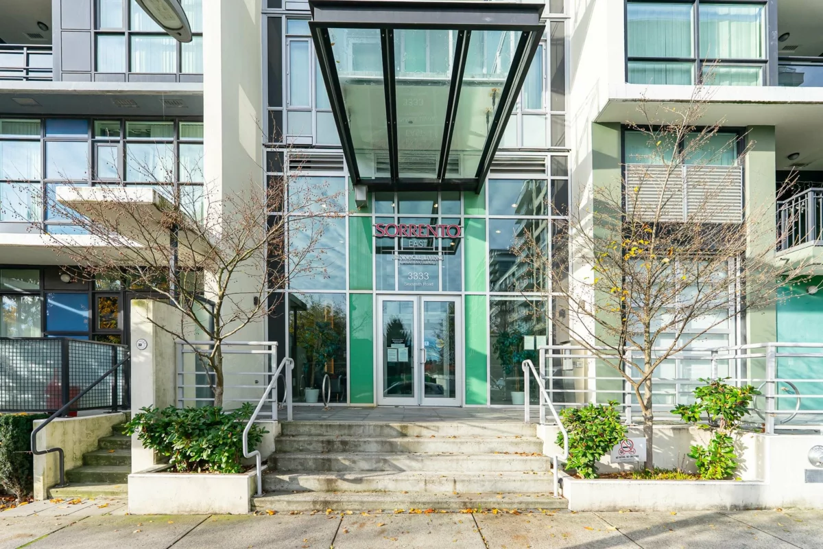 Exterior Front Photo of 1704 3333 Sexsmith Road, Richmond, BC