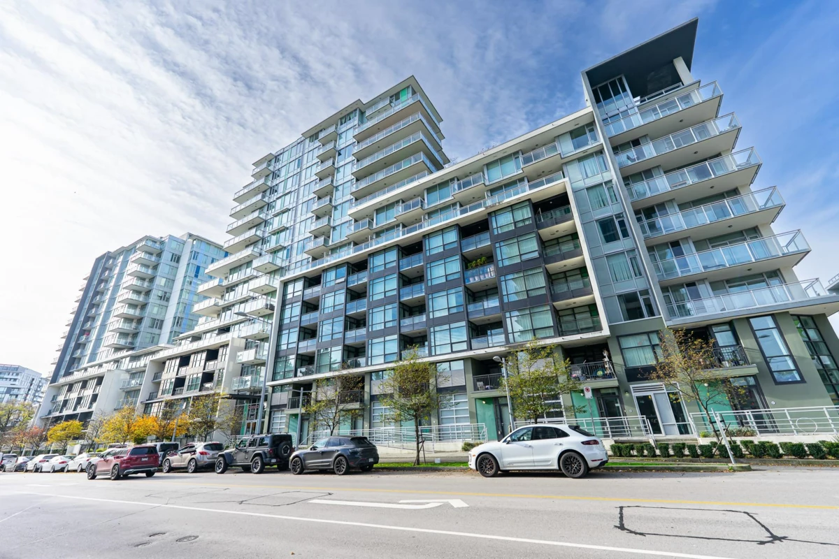 Exterior Rear Photo of 1704 3333 Sexsmith Road, Richmond, BC