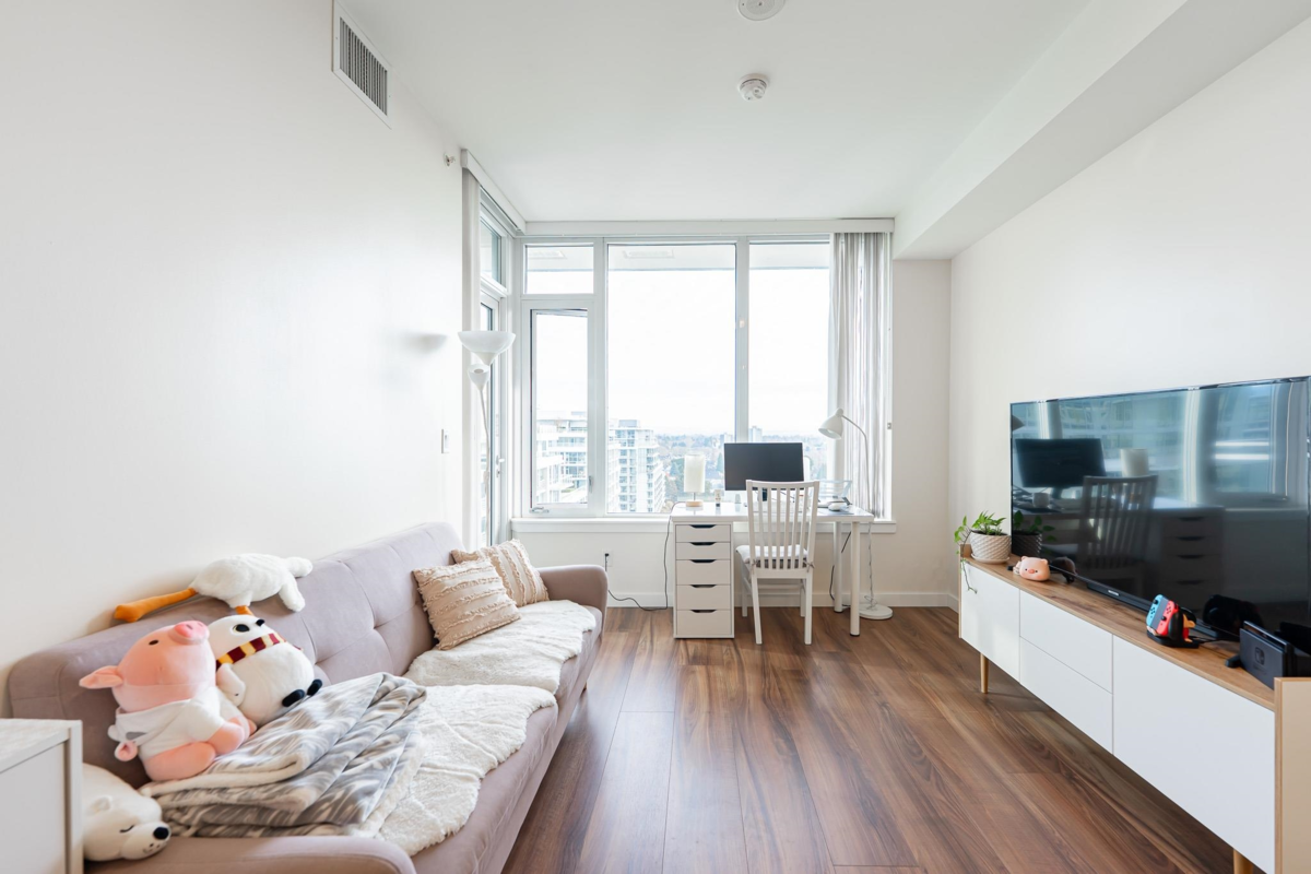 Outdoor Deck Photo of 1704 3333 Sexsmith Road, Richmond, BC