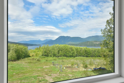 Aerial View of 6400 Crowston Road, Sechelt, BC